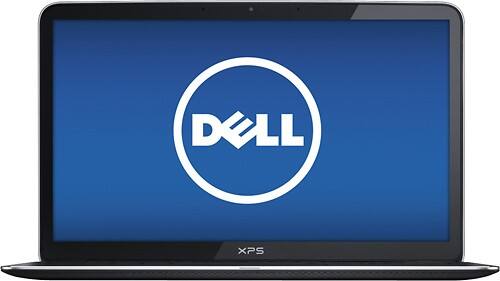 Front Standard. Dell - XPS Ultrabook 13.3" Laptop - 4GB Memory - 128GB Solid State Drive - Silver Anodized Aluminum.