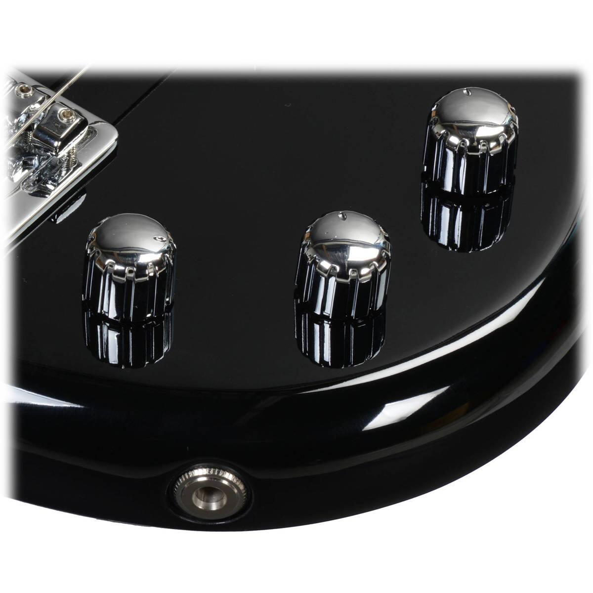 Alt View 8. Ibanez - Ibanez miKro Series GSRM20 Electric Bass Guitar, Black - Black.