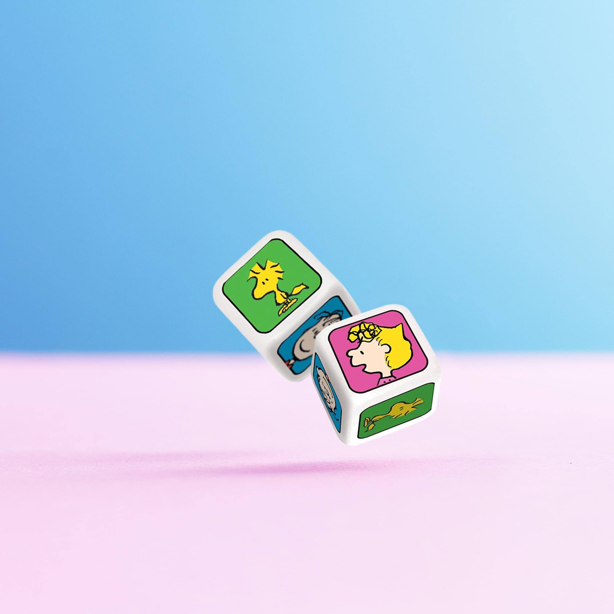 Alt View 3. Peanuts - Peanuts Roll Call Dice Game - Multi-Colored.