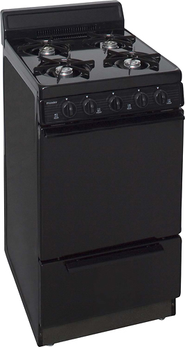 Premier 20 in. 2.4 cu. ft. Oven Freestanding Gas Range with 4 Sealed  Burners - White