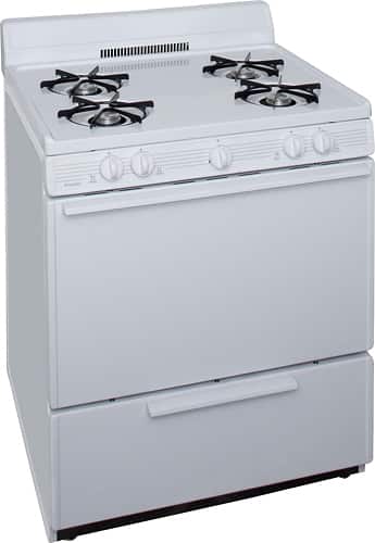 Premier - 30" Freestanding Gas Range-Angle_Standard 