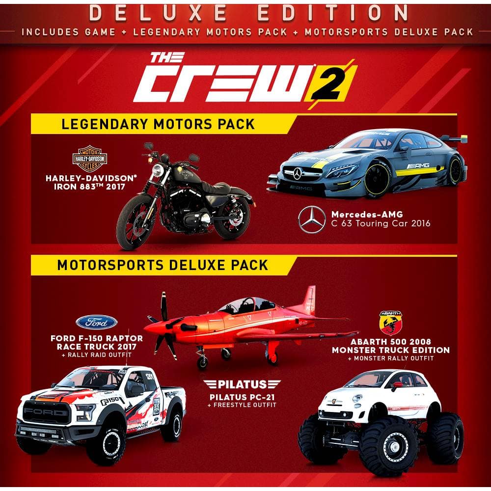 Alt View 11. Ubisoft - The Crew 2 Deluxe Edition.