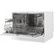 Alt View 12. Danby - 22" Front Control Countertop Dishwasher with Stainless Steel Tub - White.