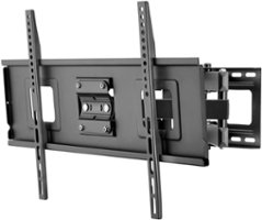 Dynex™ - 47" - 75" Full Motion TV Wall Mount - Black - Front_Zoom