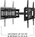 Alt View 17. Dynex™ - 47" - 75" Full Motion TV Wall Mount - Black.