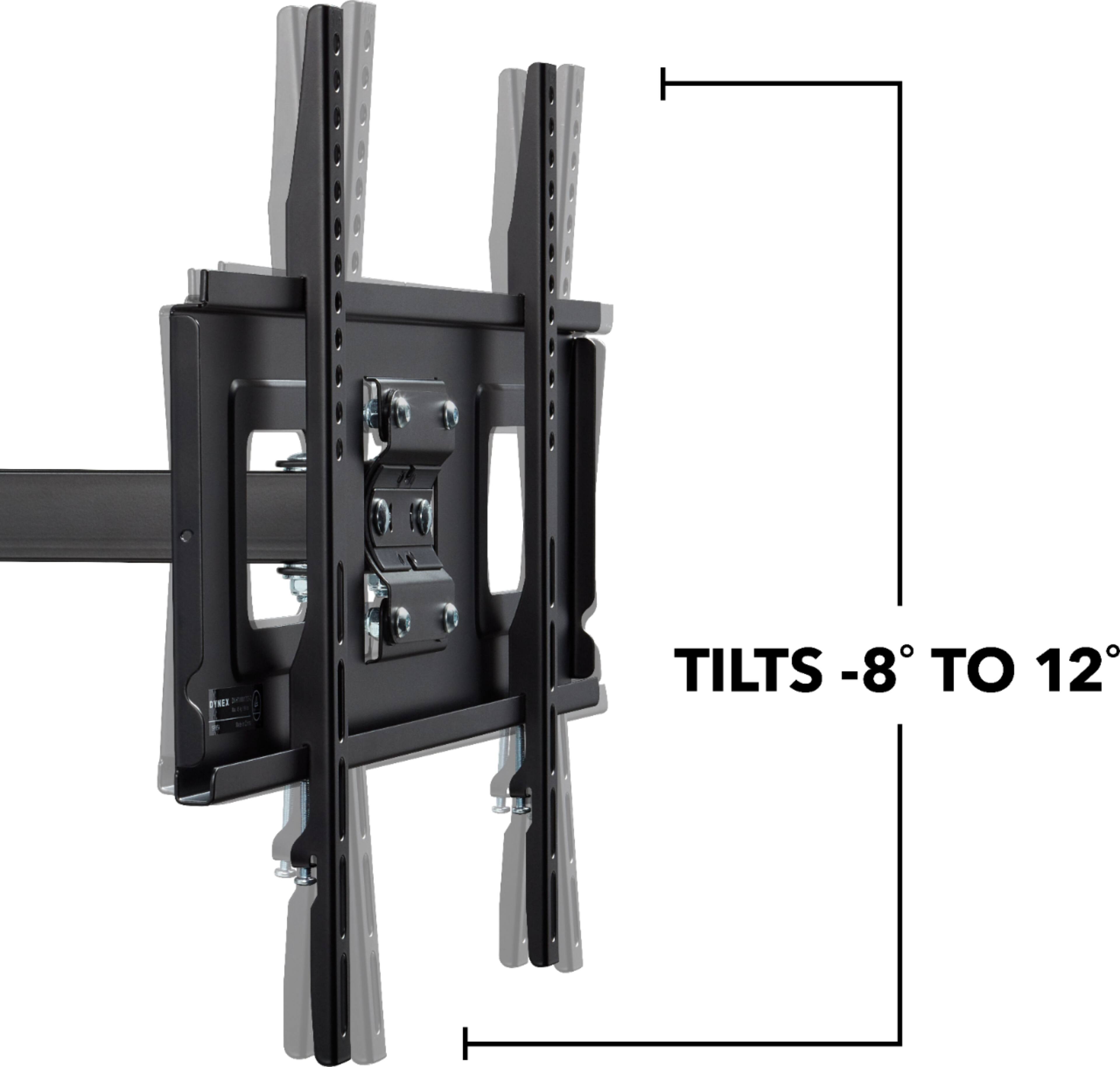 Alt View 18. Dynex™ - 47" - 75" Full Motion TV Wall Mount - Black.