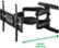 Alt View Zoom 17. Insignia™ - Full-Motion Wall Mount for 47" - 90" TVs up to 130 lbs. - Extends 25.2” - Black.