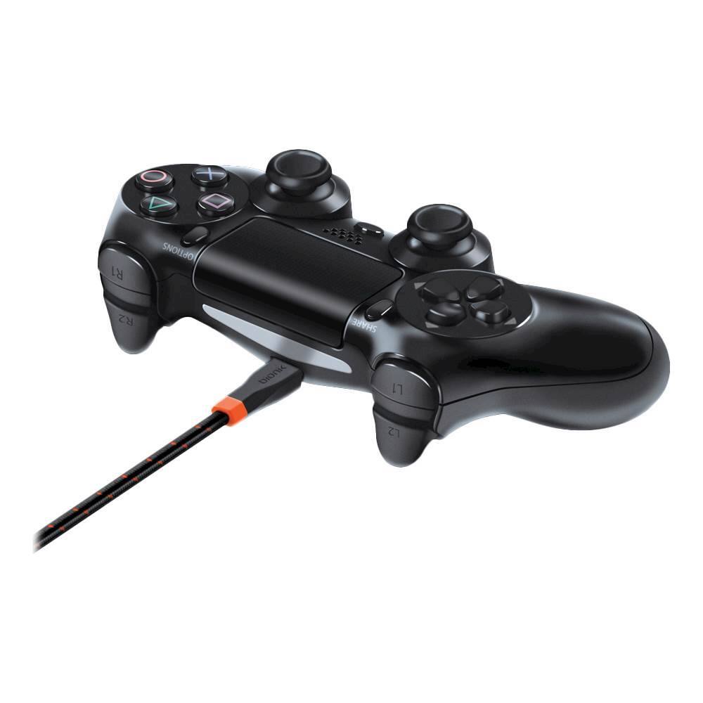 Alt View 13. Bionik - LYNX 10' USB-to-Micro USB Charge-and-Sync Cable - Orange/Black.