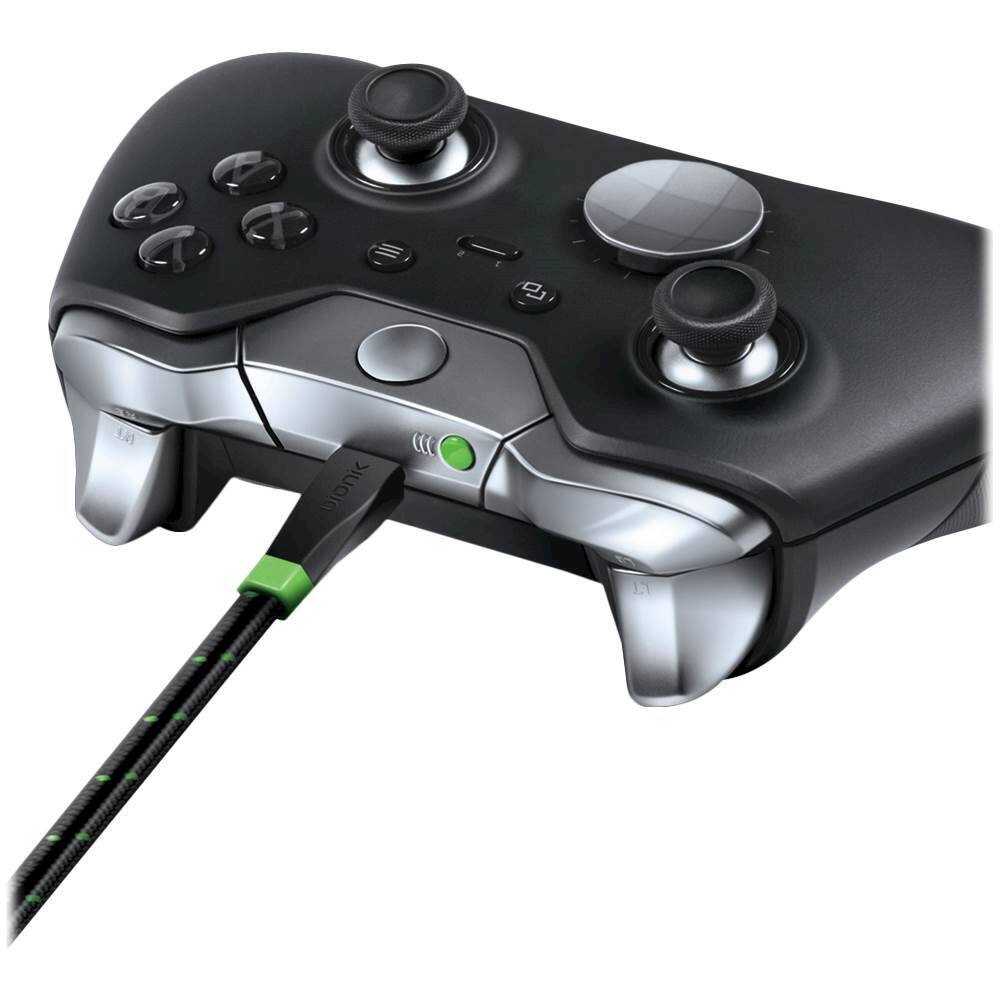 Alt View 13. Bionik - LYNX 10' USB-to-Micro USB Charge-and-Sync Cable - Green/Black.