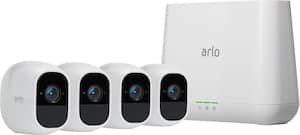 Arlo - Pro 2 4-Camera Indoor/Outdoor Wireless 1080p Security Camera System - White - Front_Zoom