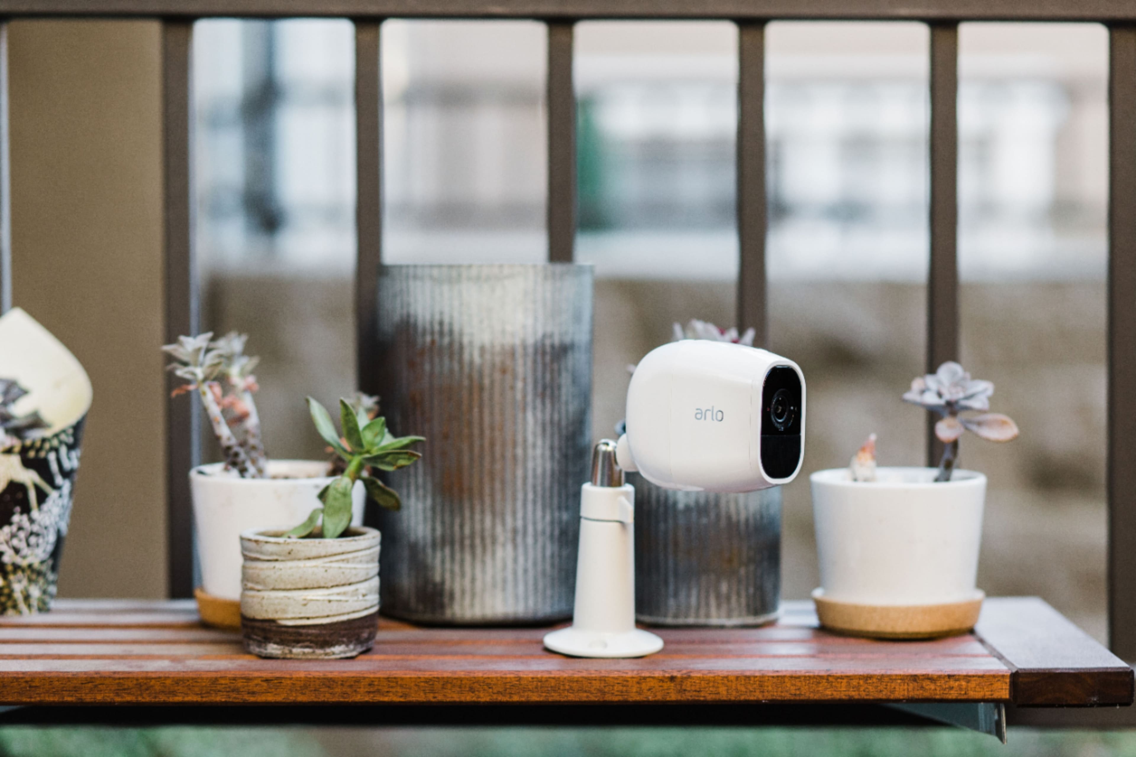 Alt View 13. Arlo - Pro 2 4-Camera Indoor/Outdoor Wireless 1080p Security Camera System.