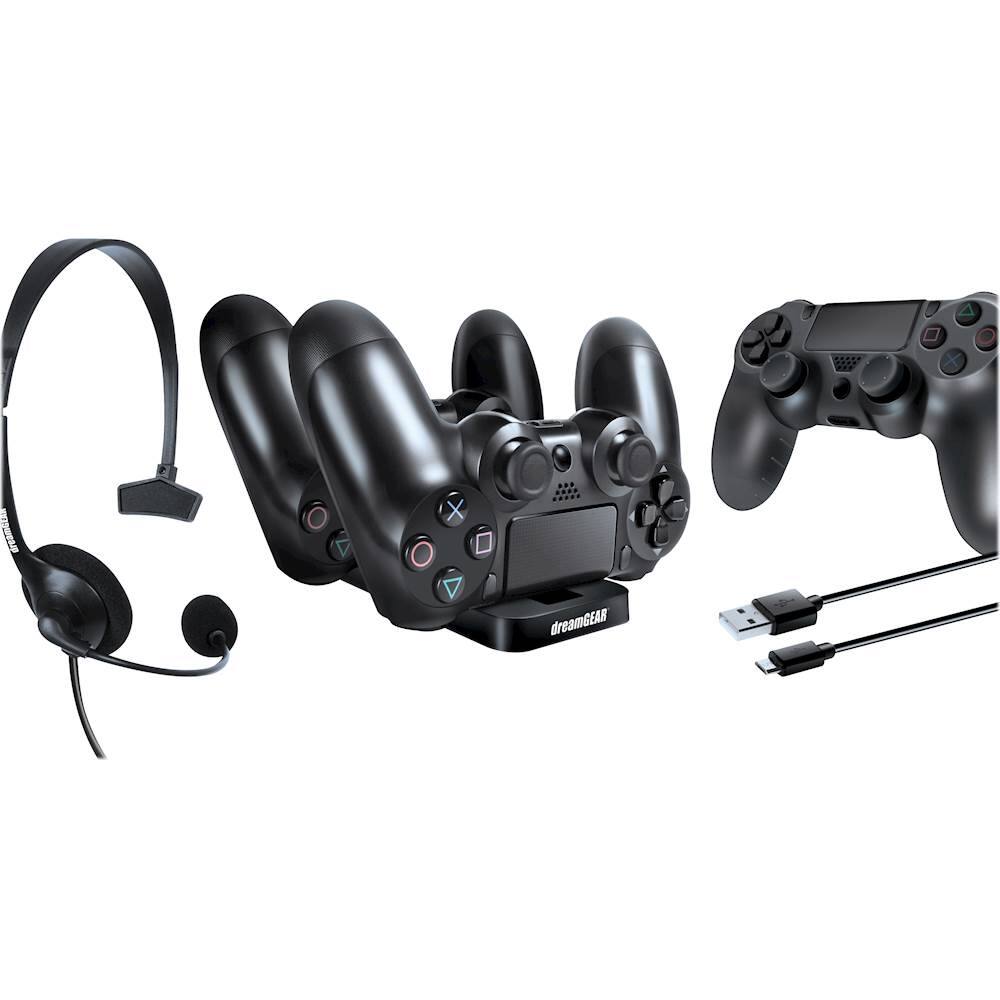 Best Buy: dreamGEAR Wired Gaming Headset for PlayStation 4 Black