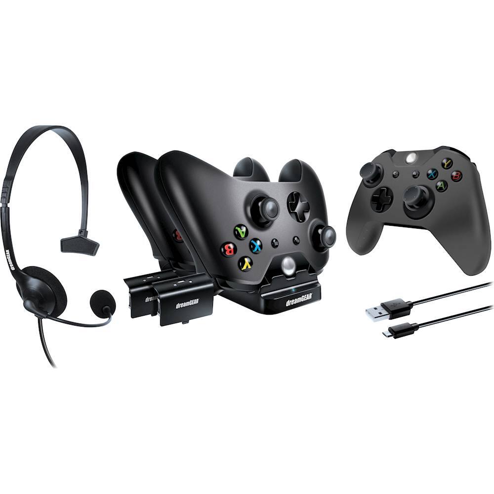 Alt View 11. dreamGEAR - Wired Gaming Headset for Xbox One - Black.