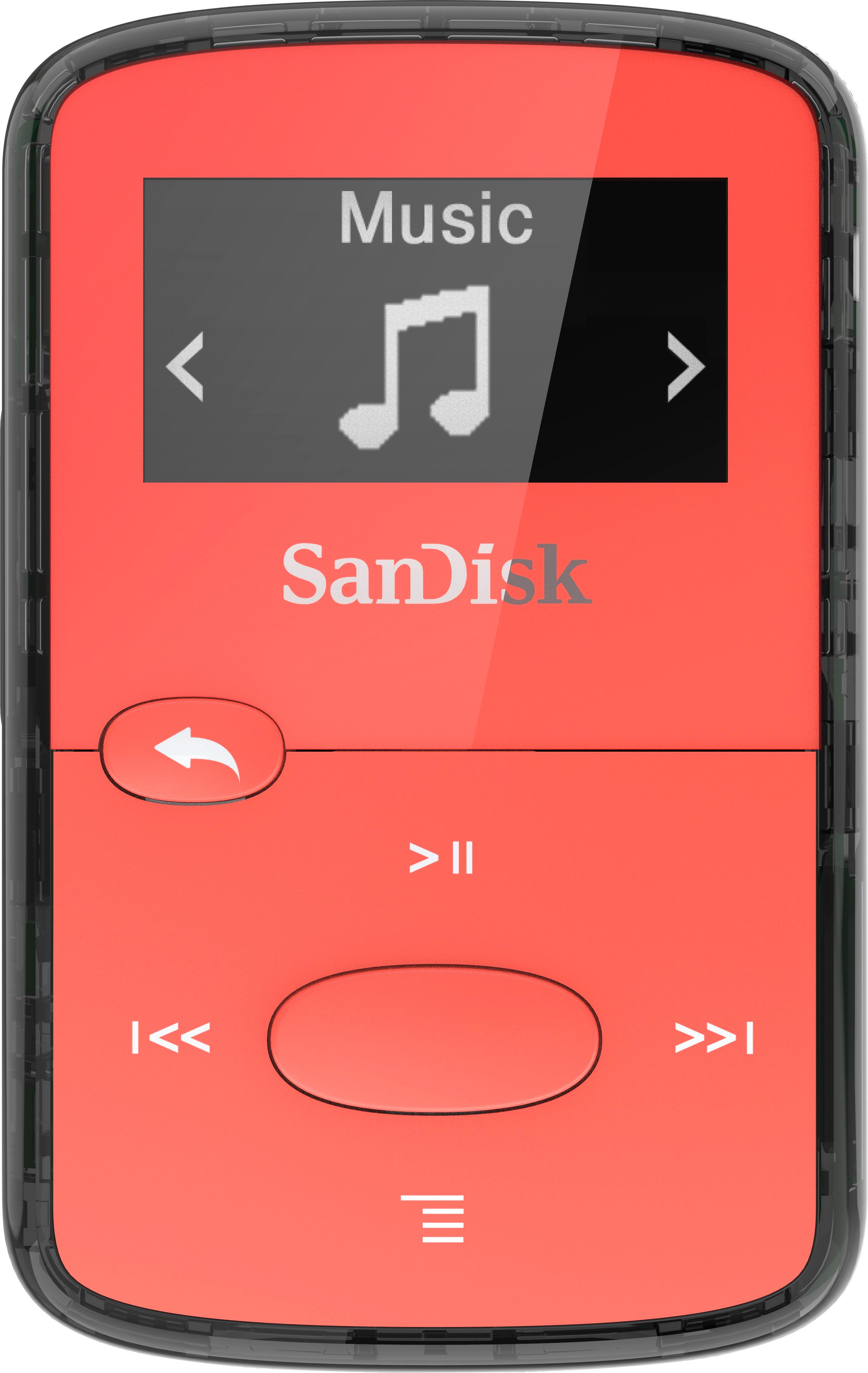 Havn aktivering Uartig Best Buy: SanDisk Clip Jam 8GB* MP3 Player Red & Black 6085502