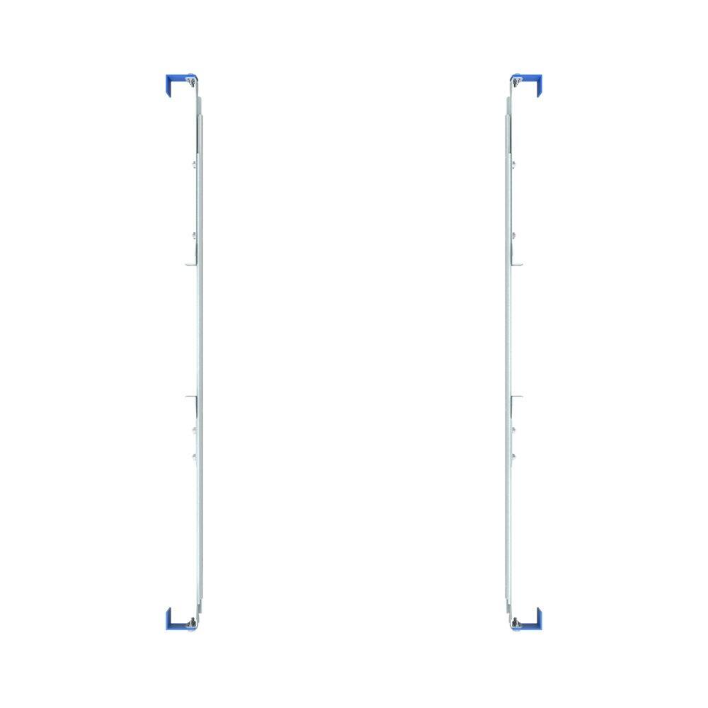 Alt View 7. RackSolutions - RackSolutions 2U Raven 105-A Rail for HPE - Black.