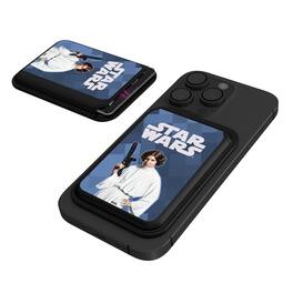 Keyscaper - Star Wars: A New Hope Color Block Black Magnetic Credit Card Wallet - Princess Leia Organa