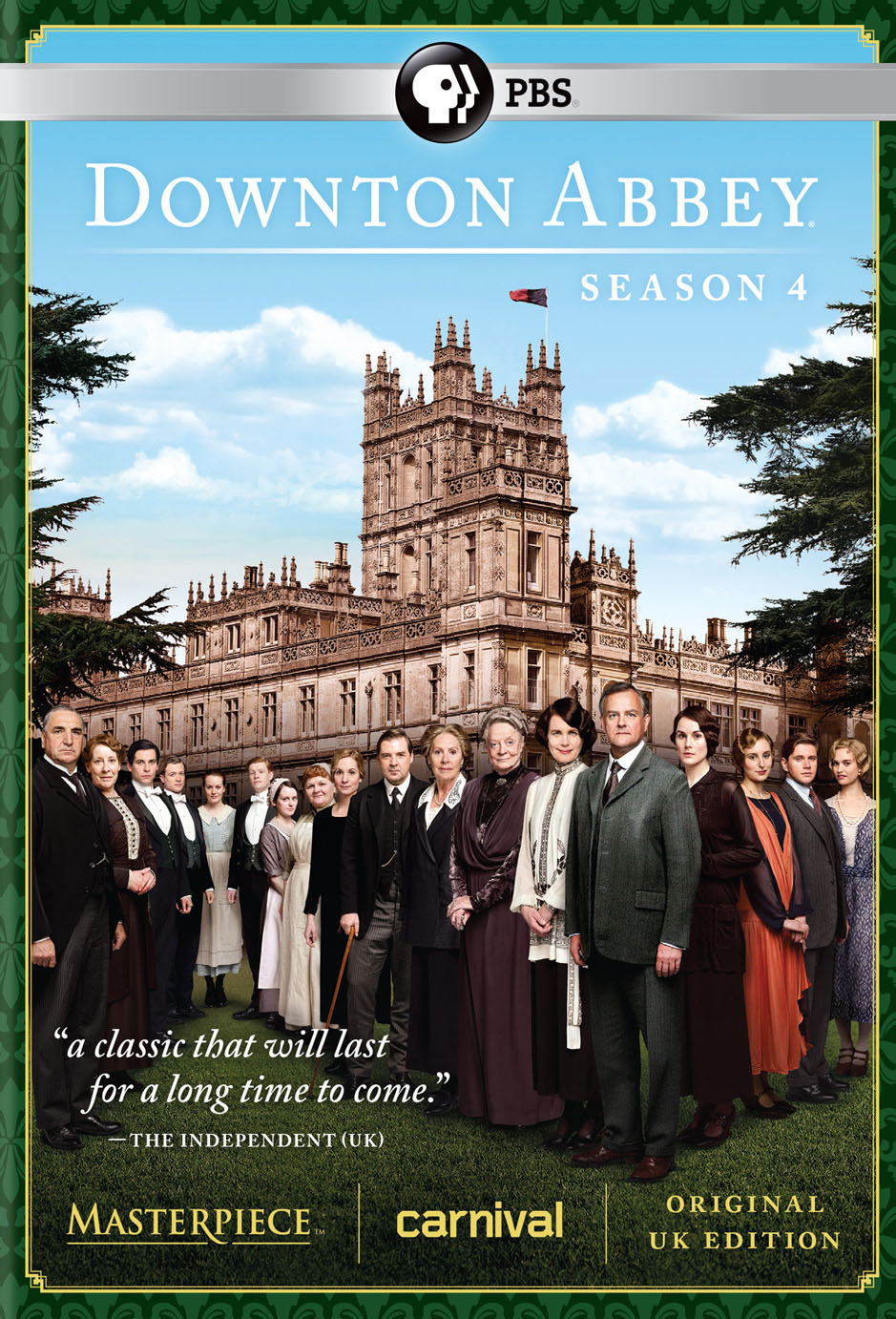 Downton Abbey Season 4 Original Uk Edition Dvd Best Buy