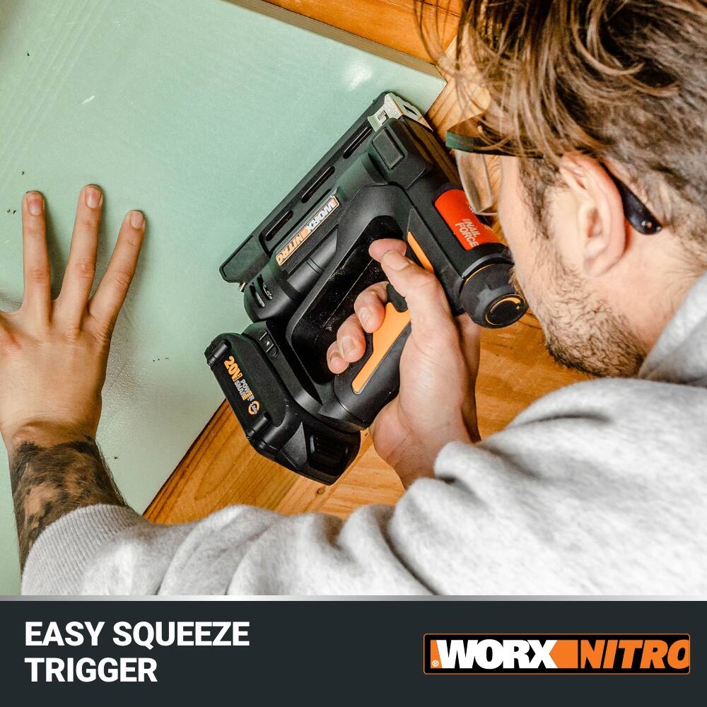 WORX NITRO  
20V  
EASY SQUEEZE TRIGGER