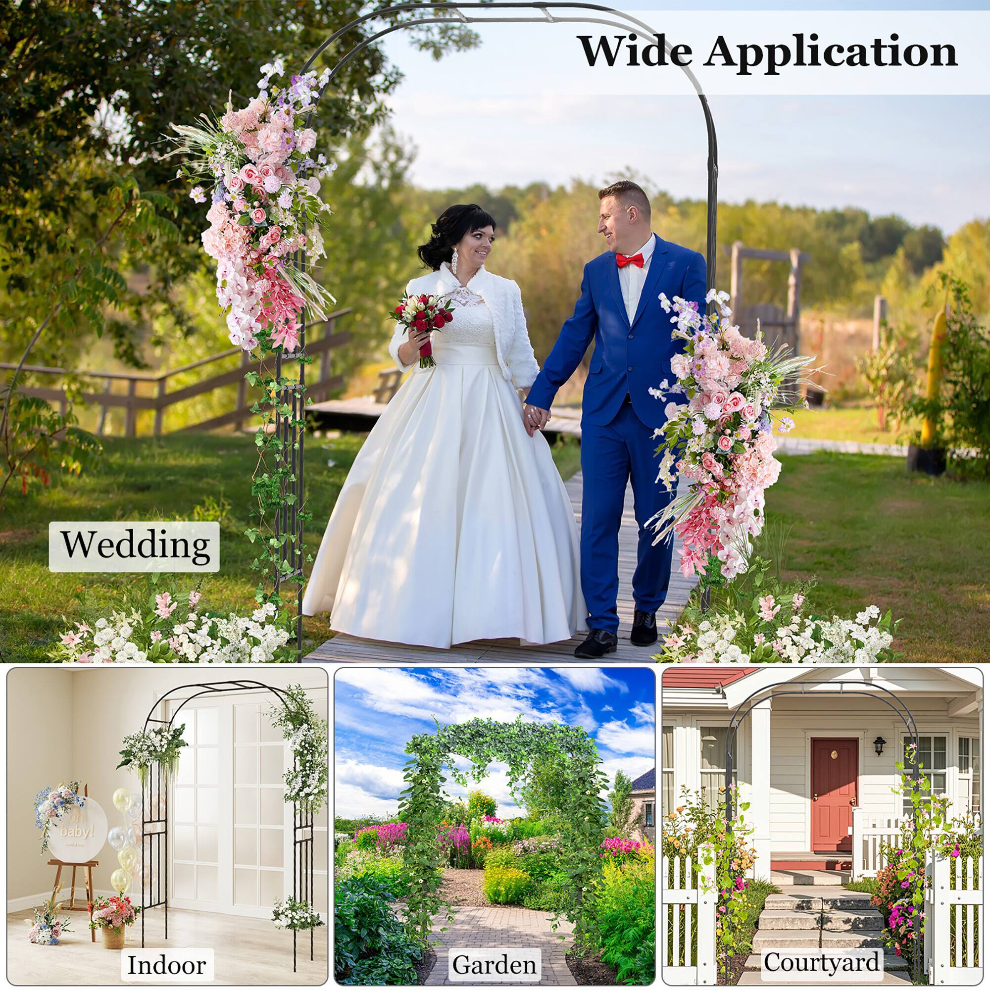 Wide Application

Wedding

Indoor

Garden

Courtyard