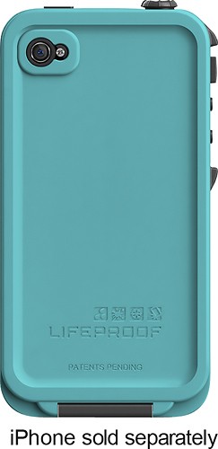  LifeProof - Case for Apple® iPhone® 4 and 4S - Teal