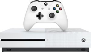 Microsoft - Refurbished Xbox One S 500GB Console with 4K Ultra HD Blu-ray - White - Front_Zoom