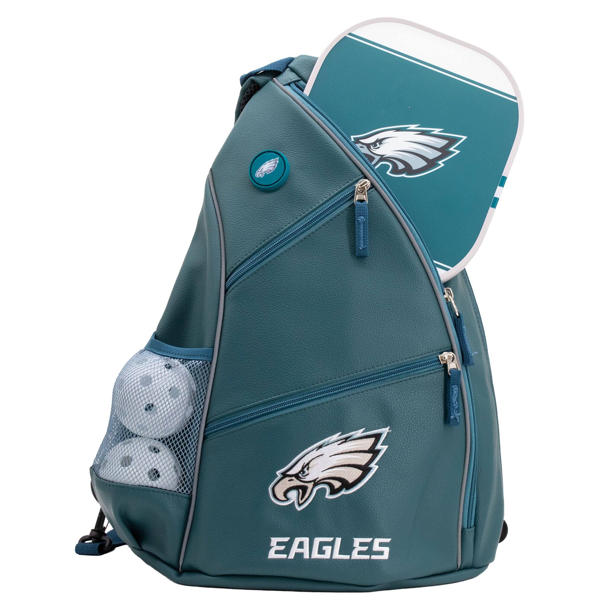 Alt View 3. Team Golf - Philadelphia Eagles Embroidered Team Backpack - Multicolor.
