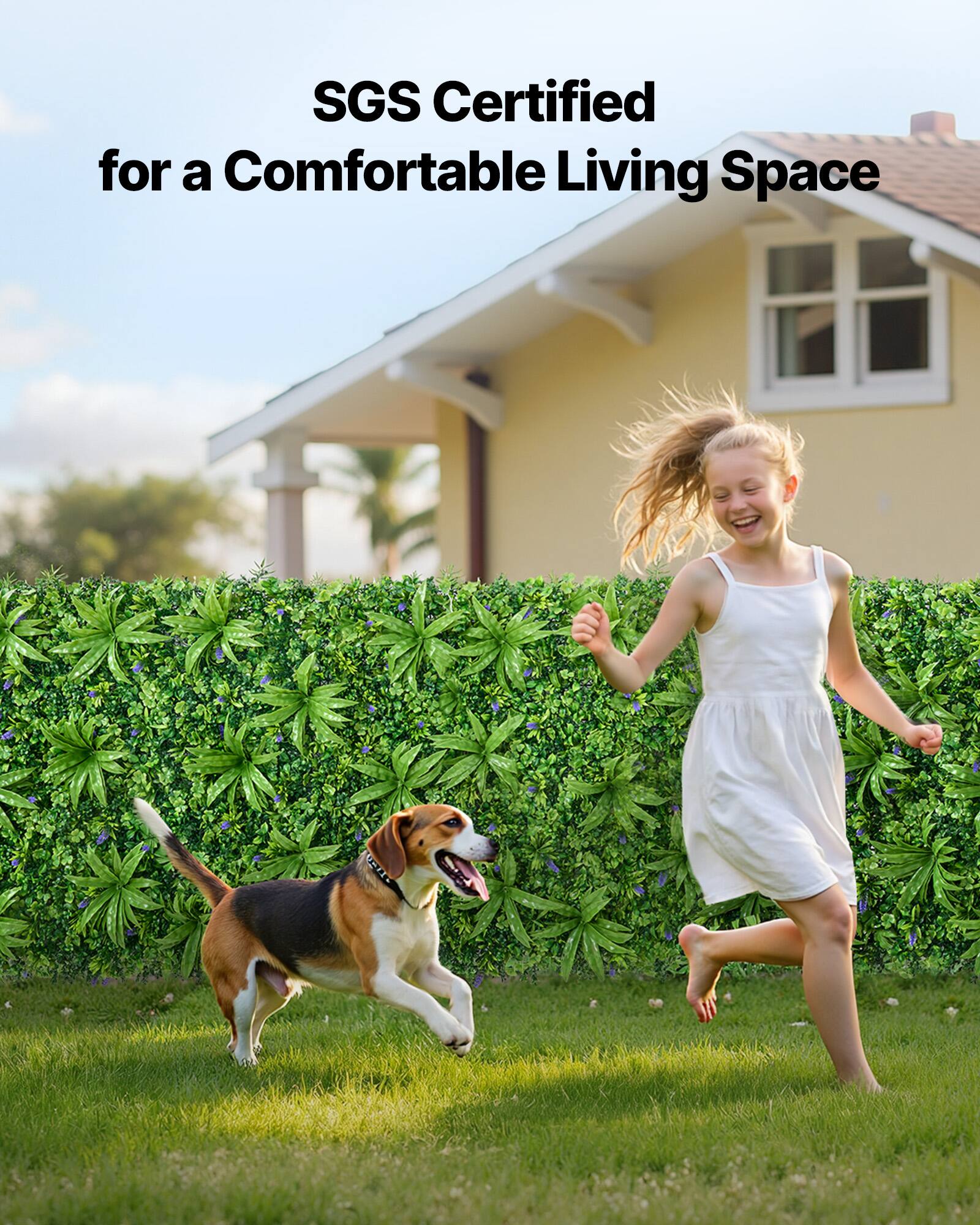 SGS Certified for a Comfortable Living Space