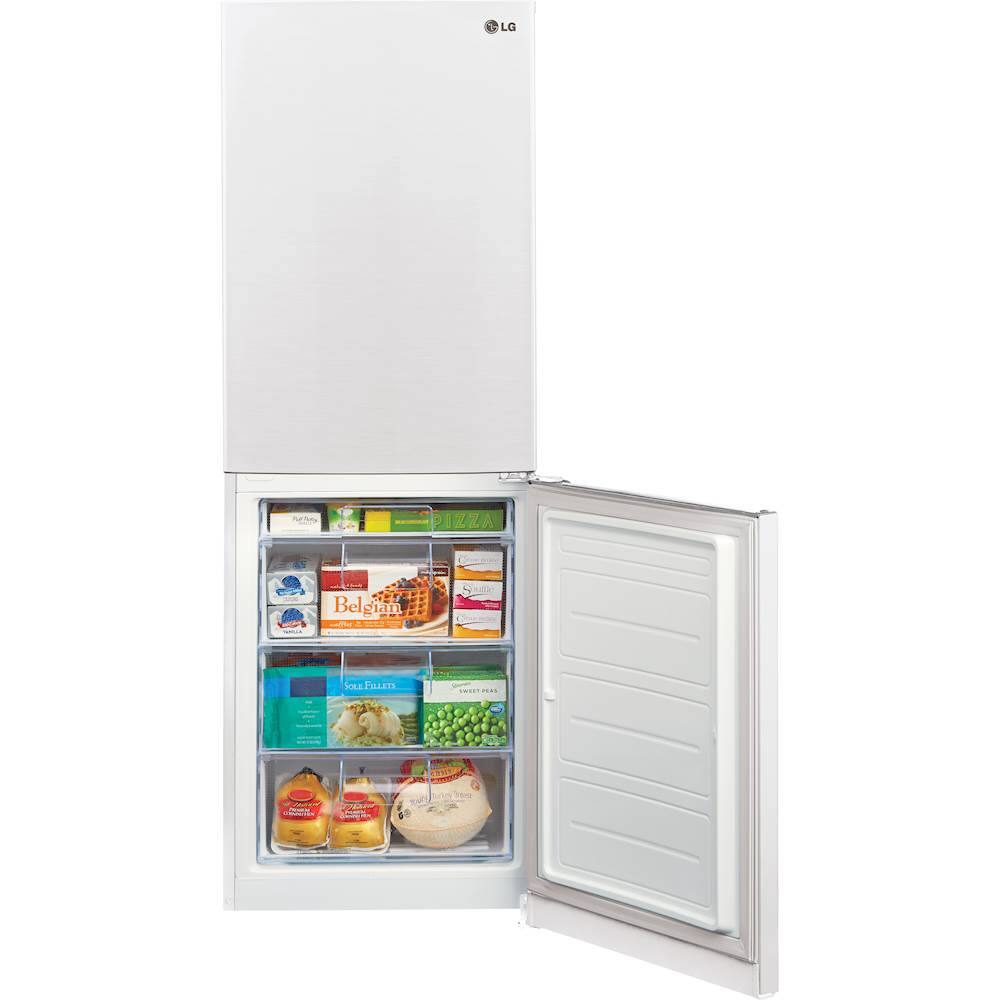 Customer Reviews LG 10.1 Cu. Ft. BottomFreezer Refrigerator White