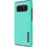 Front. Incipio - DualPro® Case for Samsung Galaxy Note8 - Turquoise/Charcoal.