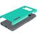 Alt View 11. Incipio - DualPro® Case for Samsung Galaxy Note8 - Turquoise/Charcoal.