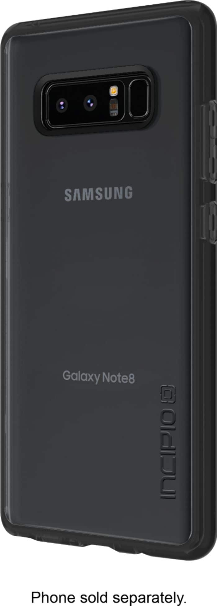 Front. Incipio - Octane™ Pure Case for Samsung Galaxy Note8 - Smoke.