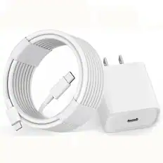 Front. Kitcheniva - Premium USB-C to iPhone 20W PD Fast Charging Cable And Wall Charger For IPhone 14 Series 6Ft Pack 2.