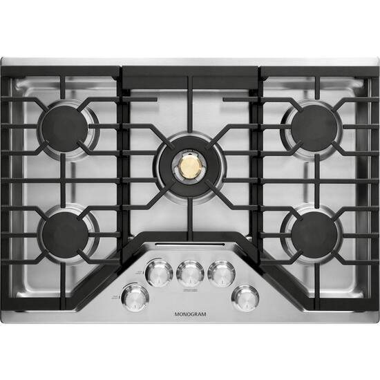 Ge 30 5 online burner gas cooktop