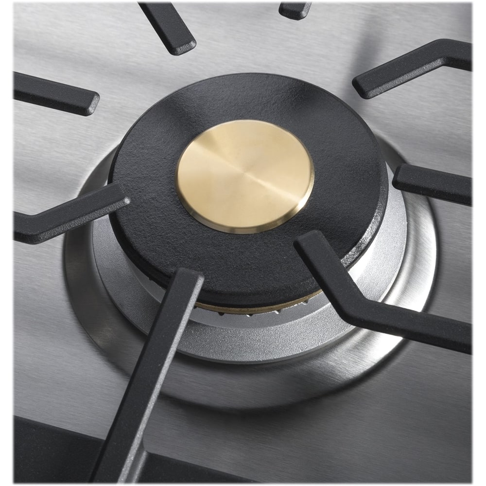 Alt View 15. Monogram - 30" Built-In Gas Cooktop with 5 burners - Stainless Steel.