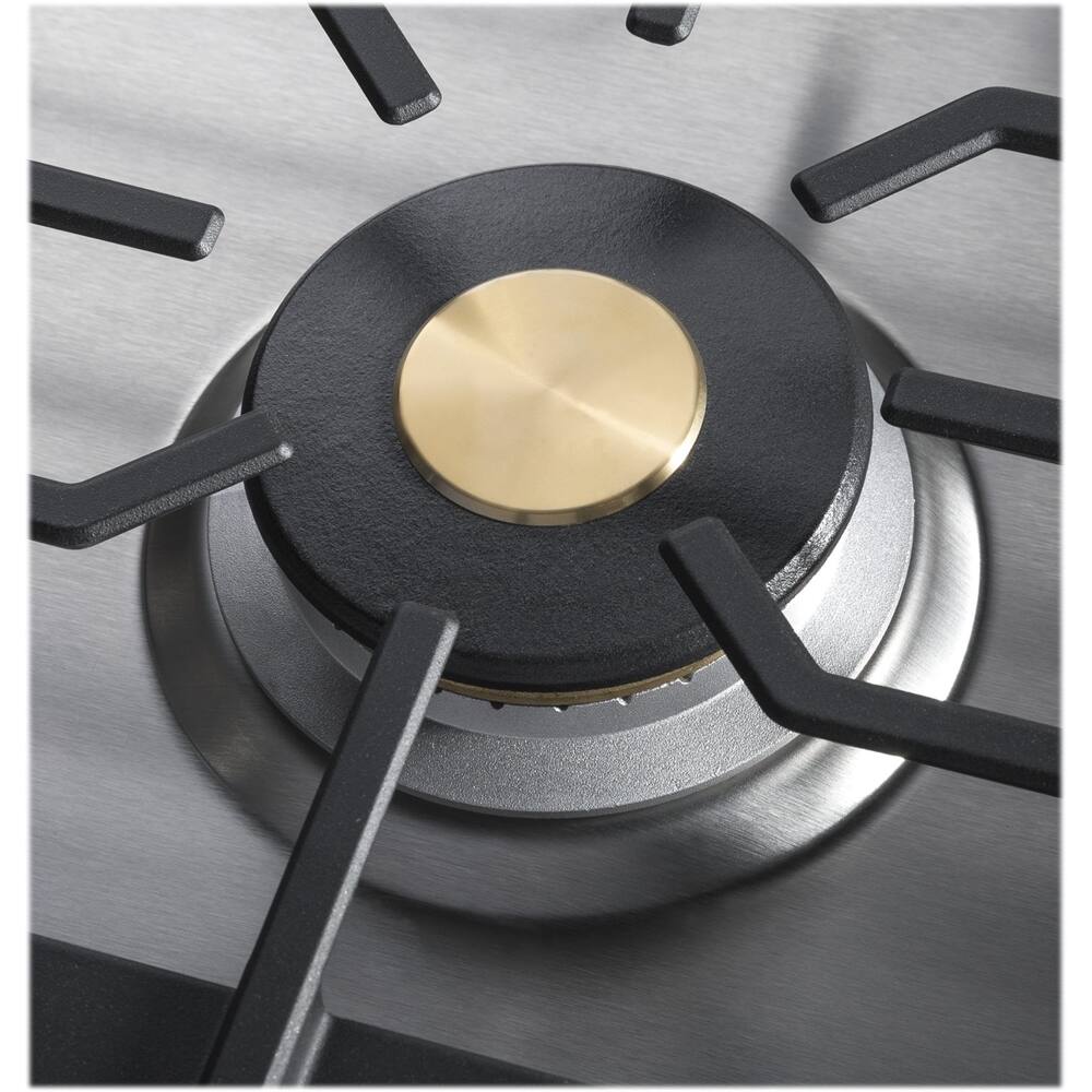 Alt View 15. Monogram - 30" Built-In Gas Cooktop with 5 burners - Stainless Steel.
