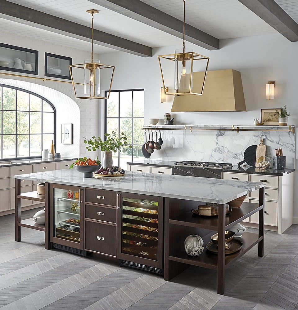 Alt View 35. Monogram - 36" Built-In Gas Cooktop with 5 burners - Stainless Steel.