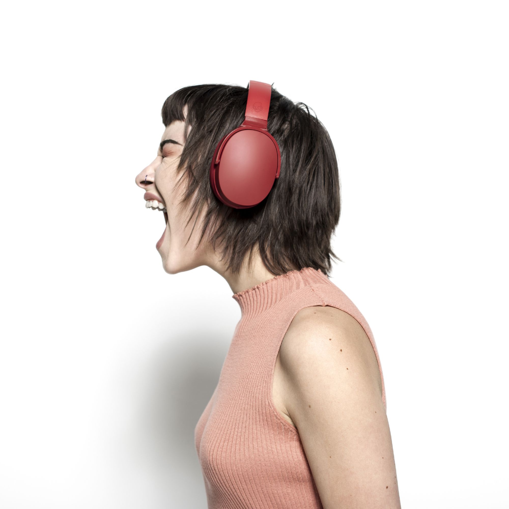Best Buy: Skullcandy HESH 3 Wireless Over-the-Ear Headphones Red