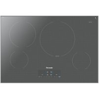 Thermador - Masterpiece Series 30" Built-In Electric Induction Cooktop with 4 elements, Frameless - Slate Gray - Front_Zoom