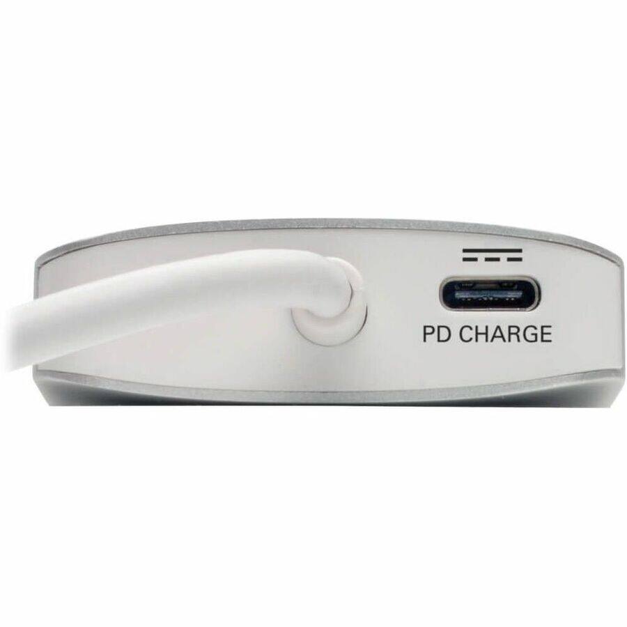 Alt View 3. Tripp Lite - Eaton Tripp Lite Series USB-C Dock, Triple Display - HDMI, VGA, USB 3.x (5Gbps), USB-A Hub, 60W PD Charging - for.