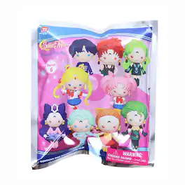 Monogram - Sailor Moon Series 6 3D Foam Bag Clip | 1 Random - Pink