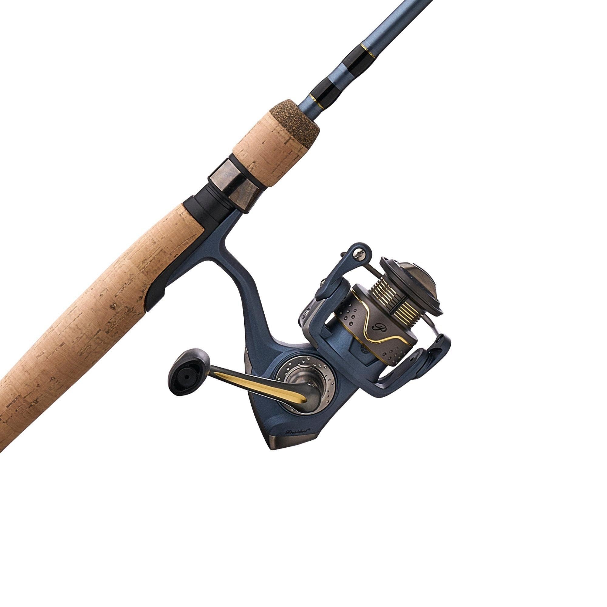 Front. NICHOLAS KLEIN - President Spinning Reel And Fishing Rod Combo - 25 Size Reel - 6'6" - Light - 2pc New Model.