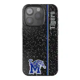 Keyscaper - NCAA - Memphis Tigers iPhone Bling Case - 14 Pro Max - Black
