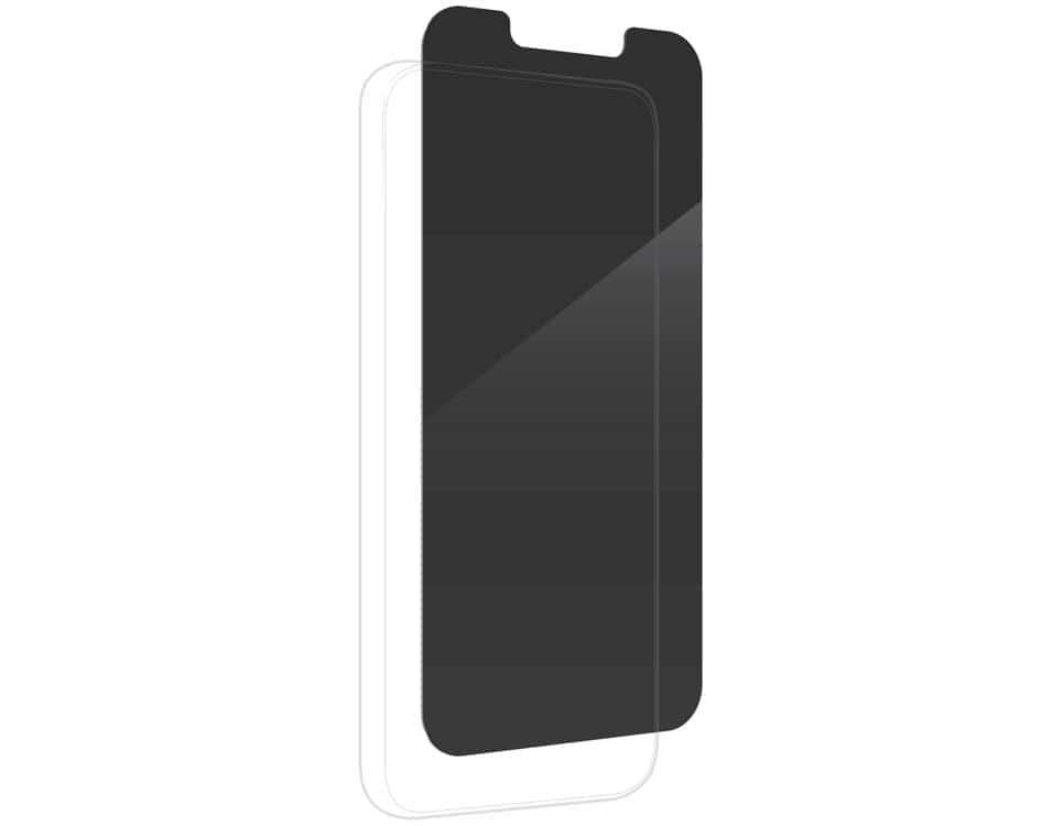 ZAGG - Invisible Shield Glass Privacy Antimicrobial Screen Protector - iPhone 14 Plus / iPhone 13 Pro Max - Clear