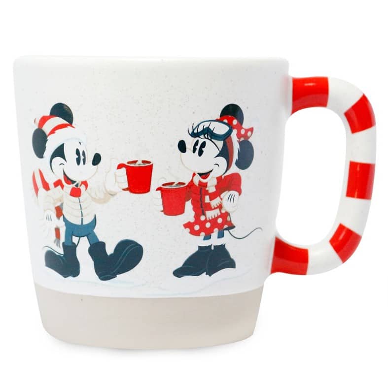Disney - Mickey & Minnie Mouse and Friends Walt's Holiday Lodge Mugs - White