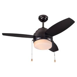 Commercial Cool - 42 inch Ceiling Fan 3-Blade - Black/Graphite