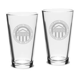 Jardine - Longwood Lancers 16oz. 2-Piece Classic Pub Glass Set - Multicolor