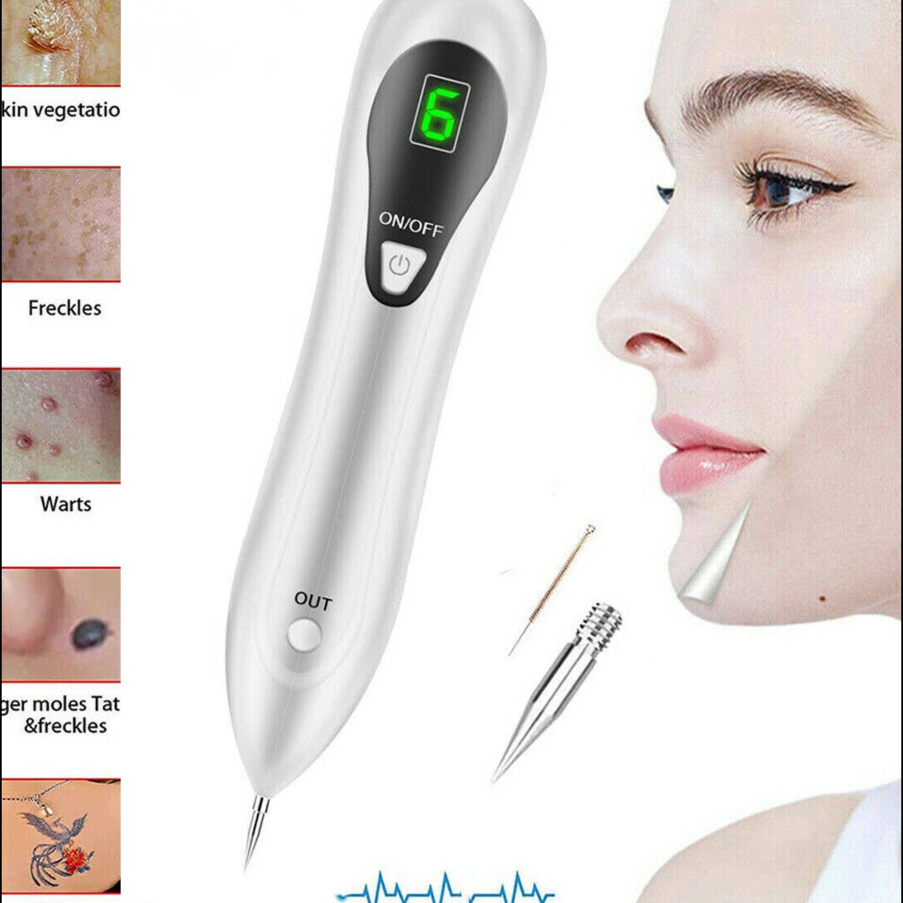 skin vegetatio  
6  
ON/OFF  
Freckles  
Warts  
OUT  
ger moles Tat & freckles