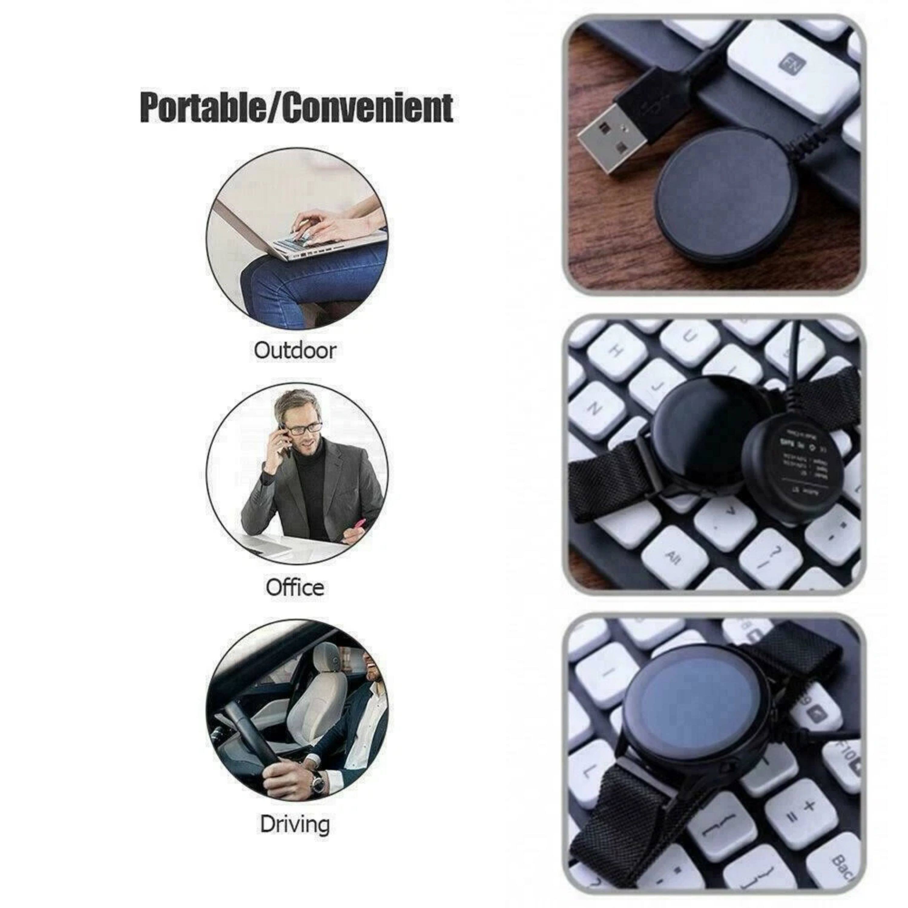 Portable/Convenient

Outdoor

Office

Driving