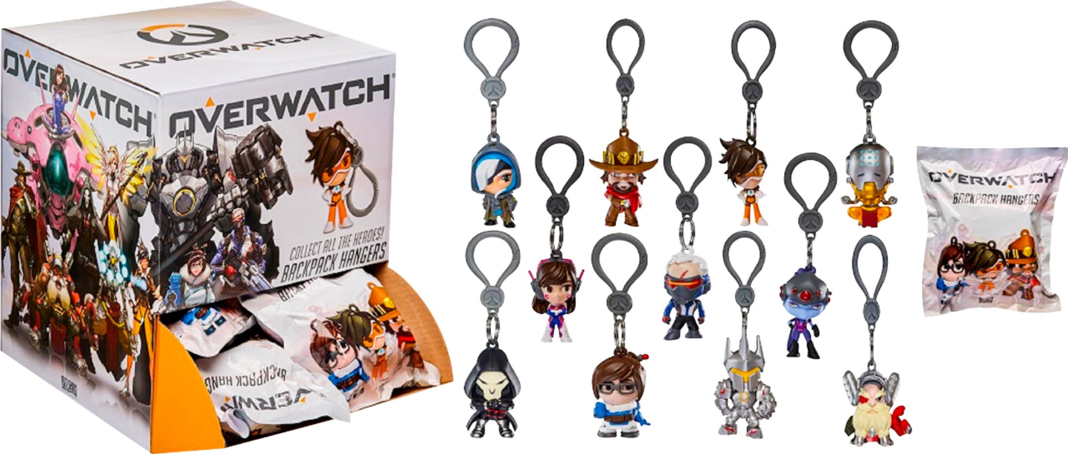 X3 Overwatch Series 2 Blizzard Backpack Official Collectible Blind Mini Figure for sale online