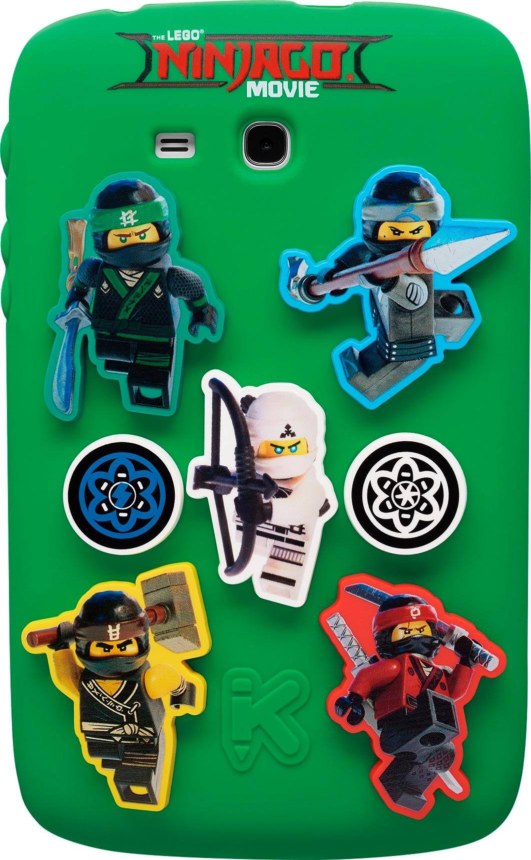 Back. Samsung - Galaxy Kids Tablet 7" - The Lego® Ninjago® Movie Edition - White.